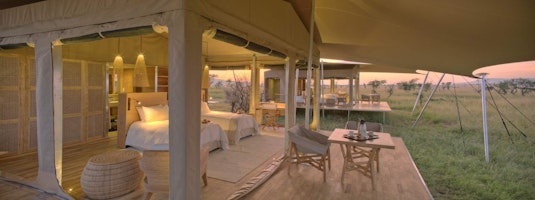 Afrika Tansania Serengeti Central Roving Bushtops Camp