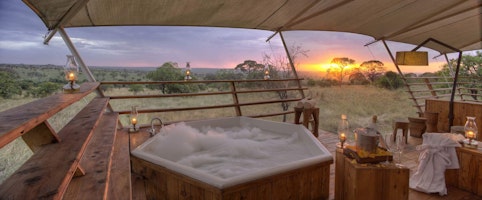 Afrika Tansania Serengeti North Serengeti Bushtops Camp