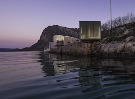 Europa Norwegen Manhausen Island Manhausen