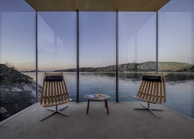 Europa Norwegen Manhausen Island Manhausen