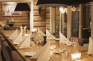 Europa Norwegen Olderdalen Lyngen Lodge