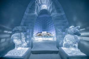 Europa Schweden Kiruna Ice Hotel