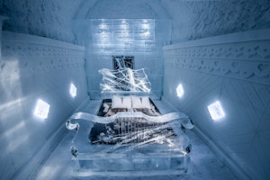 Europa Schweden Kiruna Ice Hotel