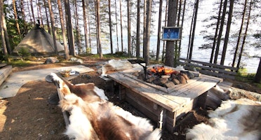 Europa Schweden Rane River Valley Aurora Safari Camp