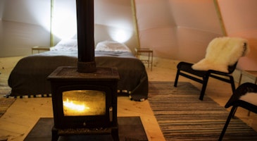 Europa Schweden Rane River Valley Aurora Safari Camp