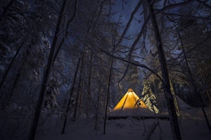 Europa Schweden Rane River Valley Aurora Safari Camp