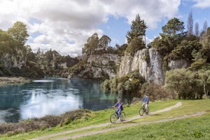 Australien_NZ_Polynesien Neuseeland New Zealand Tourism Huka Falls
