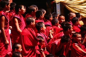 Asien Bhutan Radehose_Ecke