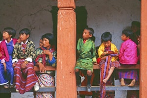 Asien Bhutan Radehose_Ecke
