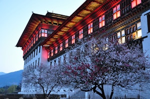 Asien Bhutan Trashi Chhoe Dzong