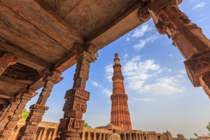 Indien Delhi Qutub Minar