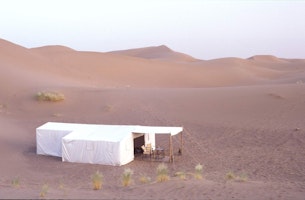 Afrika Marokko Sahara Wüste Dar Ahlam Dunes Camp