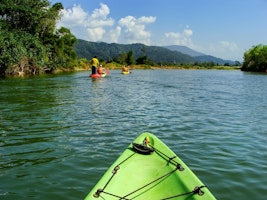 Asien Laos Kajak