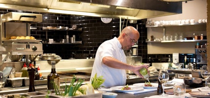 In der Küche des Pretty Beach House