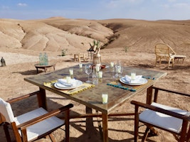 Marokko Agafay Wüste Inara Camp 20180908_172803