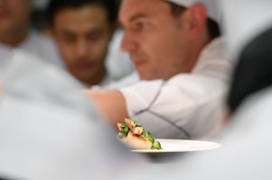 In der Küche der Ponant Le Soleal