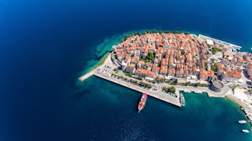 Kroatien Korcula town