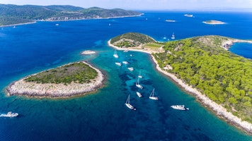 Kroatien Vis archipelago_Island Budihovac
