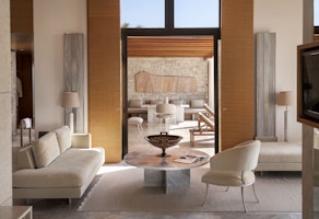 Amanzoe Amanzoe, Greece - Pavilion Living Room_High Res_7829