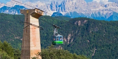 Südtirol Seilbahn Jenesien