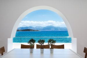 Minos Beach view
