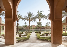 Marokko Marrakesch Amanjena_Resort Amanjena, Morocco - Garden & Basin_High Res_1