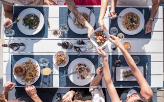 mit Crew und Skipper TMUK