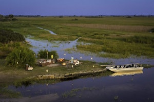 Afrika Botswana Okavango Jao-Camp