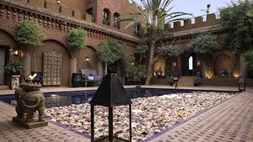 Afrika Marokko Kasbah Tamadot