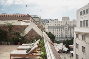 Afrika Südafrika Kapstadt Georgeous-George-Hotel