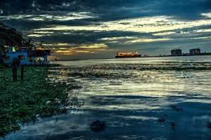Asien Indien Cochin Brunton Boatyard