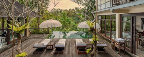 Asien Indonesien Bali Komaneka at Bisma