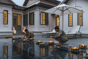 Asien Laos Luang Prabang Amantaka