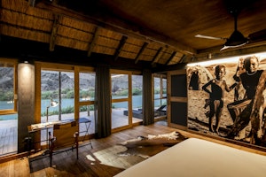 Serra Cafema Lodge Zimmer