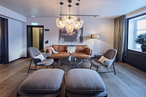 Europa Norwegen Spitzbergen Funken Lodge