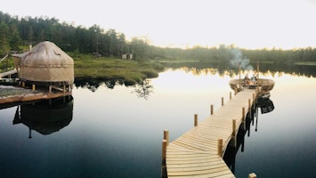 Europa Norwegen Treungen Canvashotel Telemark