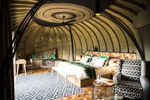 Afrika Ruanda Bisate-Lodge