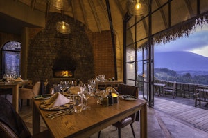 Afrika Ruanda Bisate-Lodge
