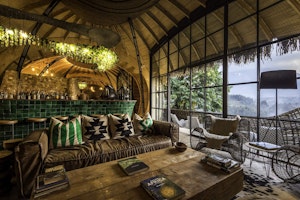 Afrika Ruanda Bisate-Lodge